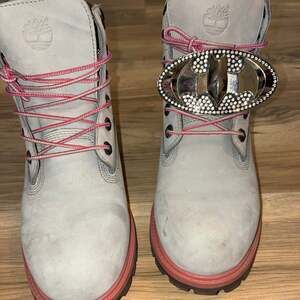 Timberland Premium Boots US 6.5 UK 5.5 EU 39 Grey Pink